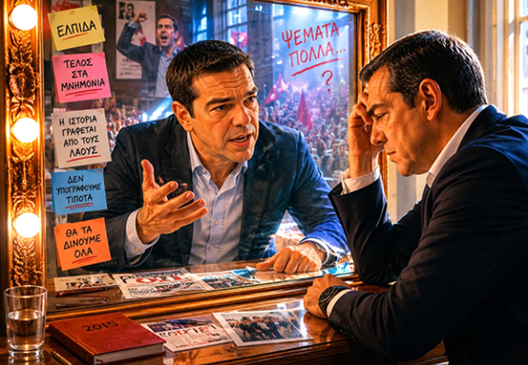Ο ΝΕΟΣ ΤΣΙΠΡΑΣ ΚΑΙ Ο ΠΑΛΙΟΣ ΤΟΥ ΕΑΥΤΟΣ!